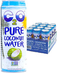 C2O The Original Coconut Water wNutrients  Electrolytes Rejuvenating PlantBased Hydration the Original 175oz cans 12Pack