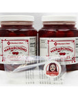 Members Mark Maraschino Cherries with stems 74 oz 2Count Set with Sophley Tong