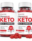 Justified Laboratories (2 Pack) Premium Blast Keto ACV Gummies 1000MG