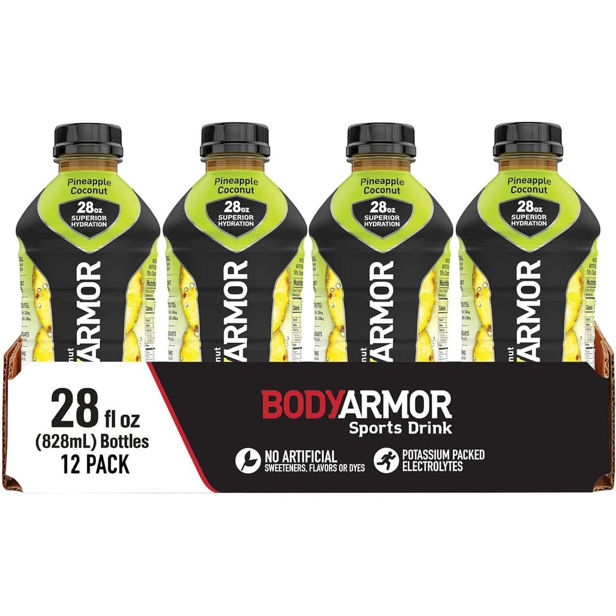 BODYARMOR Sports Drink Sports Beverage - 28 Fl Oz (Pack of 12)