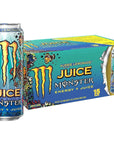 Monster Energy Juice Aussie Style Lemonade, Energy + Juice - 16 Oz (Pack of 15)