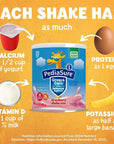 PediaSure Grow & Gain with Immune Support Shake Mix Powder, 23 Vitamins and Minerals, 6g Protein, Helps Kids Catch Up On Growth, Non-GMO, Gluten-Free, Strawberry, 14.1-oz Can, 3 Cans-24 Servings