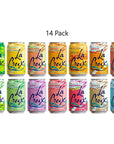 La Croix Sparkling Water  All Flavor Variety Pack 14 Flavors Sampler 12 Oz Cans Flavored Seltzer Drinking Water Beverage Naturally Essenced  Pack of 14