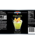 Collins Sweet and Sour Mix Made With Real Orange and Lemon Juice Classic Cocktail Recipe Ingredient Home Bar Accessories Cocktail Mixers 32 fl oz