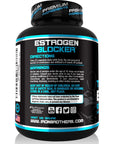 Booster for Men with Estrogen Blocker - Anti-Estrogen Dietary Supplements - Indole - 3- Carbibole, Grape Seed Extract & Tribulus Terrestris - Pack of 60 Capsules - Muscle Growth Boost