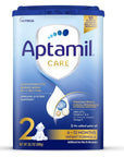 Aptamil Care Stage 2, Milk Based Powder Infant Formula for 6+ Months, Also for C-section born babies, with DHA & ARA, Omega 3 & 6, Prebiotics, Contains No Palm Oil, 28.2 Ounces