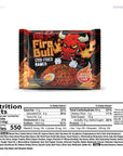 Fire Bull Ramen Intense Spicy StirFried Ramen  Authentic Korean Heat Meets Flavorful Delight  Thick Chewy Noodles  Quick  Easy Meal 4 Pouches