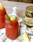 Wickles Pickles Wicked Okra 6 Pack  Sweet  Spicy Pickled Okra  Slightly Sweet Definitely Spicy Wickedly Delicious 16 oz Each