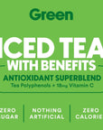 Ryl Iced Tea Green Tea Antioxidant Superblend Zero Sugar Zero Carb Zero Calorie Iced Tea 160 Fl Oz 4Pack