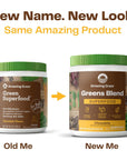 Amazing Grass Greens Blend Superfood: Super Greens Powder Smoothie Mix with Organic Spirulina, Beet Root Powder, Chlorella, Prebiotics & Probiotics, Chocolate, 100 Servings (Packaging May Vary)