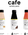 Soylent Complete Coffee Meal Replacement Shake Cafe Variety Pack ReadytoDrink Plant Based Caffeinated Protein Drink Contains 20g Vegan Protein and 1g Sugar 14oz 12 Pack