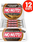 No Nuts! 100% Nut Free Dairy Free Vegan Protein Bars, Chocolate Caramel Mocha 12-Pack, Organic, Kosher, Egg-Free, Non-Gmo & Dairy-Free Protein Bars