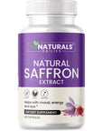 Natural Saffron Supplements - Pure Premium Extract Capsules - Mood Support - Eye Support - Energy - Made in USA - 88.50 mg - 60 Pills - Optimized - Pastillas de Azafran