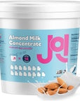 Almond Milk Unsweetened Plain Concentrate by JOI  60 Quarts  Vegan Kosher Shelf Stable KetoFriendly Dairy Free  Fat Free Milk  Almond Milk Powder Substitute Coffee  Plant Milk Creamer