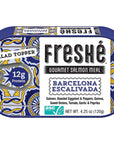 Freshé Canned Salmon Variety Pack 4 Pack  Mediterranean Style Atlantic Salmon in Olive Oil with Lemon  Sustainably Farmed Tinned Fish 425oz Cans