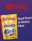 Mariani Pitted Dried Prunes No Sugar Added 30 Ounces Pack of 1  Resealable Bag