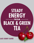 V8 Energy Black Cherry Juice Energy Drink 8 fl oz Can 24 Pack