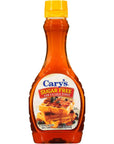 Carys Sugar Free Low Calorie Syrup 12oz Pack of 2