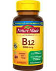 Nature Made Vitamin B12 3000 mcg, Easy to Take Sublingual B12 for Energy Metabolism Support, 40 Sugar Free Fast Dissolve Tablets, 40 Day Supply