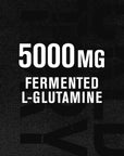 L-Glutamine Powder 100 Servings - Vegan Fermented L Glutamine Powder Supplement for Post Workout Muscle Recovery, Immunity, Digestive Health - Tested & Trusted, No Artificial Filler - Unflavored