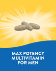 Nature's Way Alive! Men’s Max3 Potency Multivitamin, Supports Whole Body Wellness*, Supports Cellular Energy*, B-Vitamins, Gluten-Free, 90 Tablets