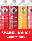 Sparkling water Flavored  Sparkling Water Beverage  16 Bottles 17fl oz  Assorted Sparkling Beverages  Random Flavors