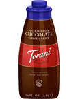 Torani Sugar Free Sauce Dark Chocolate 64 Ounces