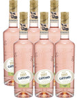 Giffard Depuis 1885 Grapefruit AlcoholFree Liqueur 6 PackMade in France 700ml Bottles Perfect for Spritzers Mixed Drinks