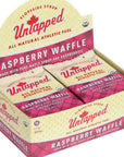 UnTapped Organic Maple Raspberry Waffle  Individually Wrapped  Box of 16