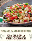 Mountain High Organics Certified Organic Cannellini Beans 1lb Bag