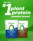 Orgain Perfect Meal Organic Vegan Meal Replacement Protein Powder Chocolate  25g Plant Based Protein 80 Superfoods 1B Probiotics  10g Fiber Adaptogens  Ashwagandha  216lb