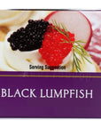 Romanoff Caviar Black Lumpfish 2 Oz Pack of 3