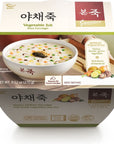 BONJUK Vegetable JukPorridge Bowl  Korean soup stew Kfood Hearty Breakfast Oat Meal  95oz270g bowl type