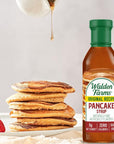 Walden Farms Pancake Syrup 12 oz Sweet Syrup  Near Zero Fat Sugar and Calorie  For Pancakes  Waffles  French Toast  Ice Cream  Desserts  Snacks  Appetizers and Many More