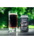 High Brew Coffee Cold Brew Nitro Black Sugar Free  Dairy Free 10 Fl Oz Can Pack of 12