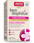 Jarrow Formulas Fem-Dophilus - 5 Billion Organisms Per Serving - 60 Veggie Capsules - Women’s Probiotic - Urinary Tract Health - Up to 60 Servings