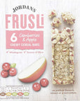 Jordans Crnbrry Apple Frusli Bar 6 X 30Gms