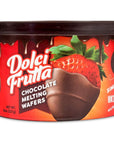 Dolci Frutta Variety Pack with Hard Chocolate Shell  White Chocolate Shell Simply Microwave Dip and Done NutFree GlutenFree 8oz Pack of 2