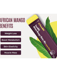 FromBIO African Mango Water Mix Lemon Flavor 14 Sticks Irvingia Gabonesis Seed Extract 300mg SugarFree Korean Drink Flavoring Packets for Wellness  Beauty Marine Collagen Peptides