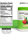 Juice Plus Fruit and Vegetable Blend for Solid Nutritional Foundation  Boost Familys Health with 20 Fruits  Veggies Plus Plant Nutrients  Prepacked 2 bottles 60 servings of fruit 60 of Veg