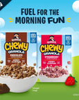 Quaker Chewy Granola Breakfast Cereal, Chocolate, 13.6oz Box, (2 Pack)