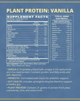 Vitamin Discount Center Plant Protein, 21g Protein per Serving, Vegan, Gluten Free, Vanilla 1.1 lb