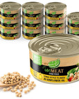 unMEAT Plant Based Tuna Style Flakes  Easy to Prepare Plant Based Canned Tuna  ProteinRich Vegan Tuna in Sunflower Oil 12 pack