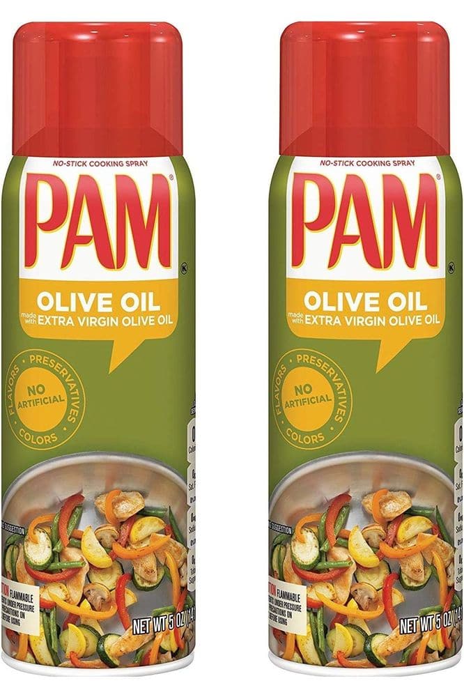 PAM Cooking Spray Olive Oil , 5 Oz (Pack of 2)