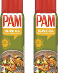 PAM Cooking Spray Olive Oil , 5 Oz (Pack of 2)