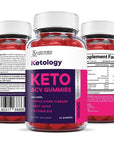 Justified Laboratories Ketology Keto ACV Gummies 1000MG with