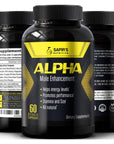 Alpha Enlargement Pills for Men - Increase 2 in 60 Days Muscle Builder for Men - Testosterone Booster for Men - Male Enhancing Supplement - Test Booster, Energy, Strength, Stamina, Endurance