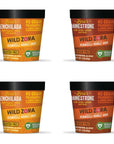 Wild Zora Vermicelli Noodle Soup  Instant Cup of Soup Snack wSweet Potato Glass Noodles Gluten Free Soup Made wReal and Traditional Soup Ingredients GrainFree  Vegan 4Pack