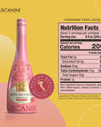 Tuscanini Italian Moscato Rose Sparkling Grape Juice 253oz 2 Pack  Non Alcoholic Sparkling Juice  Valentines Day Gift  Elegant Champagne Bottle  Imported from Italy  Great for Mocktails  Kosher